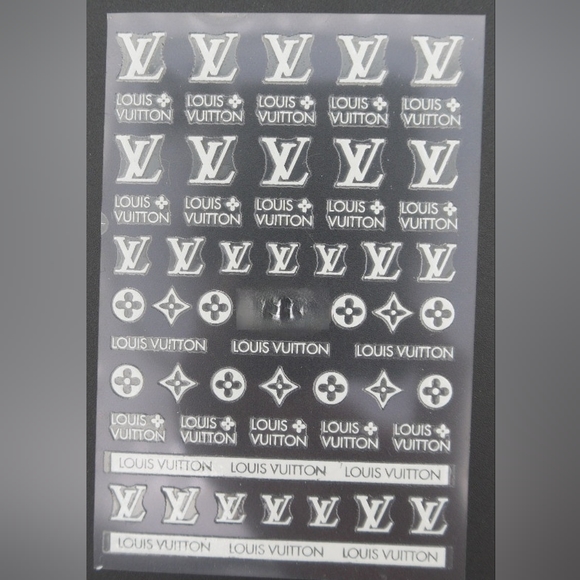 NWT Nail Art Design Decal Stickers N°54 GID! - Picture 6 of 11